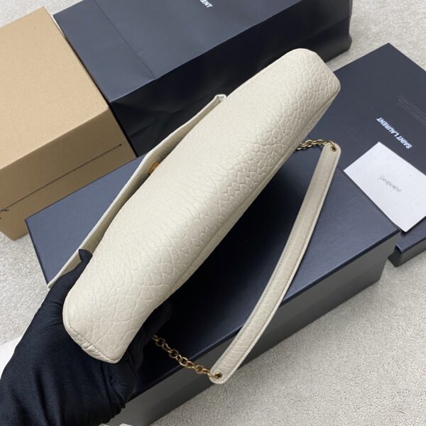 sy_no_D9186D1E49BCB4845FC04B65776EB492_3 YSL Calypso Envelope Bag – Ivory Textured Lambskin & Gold