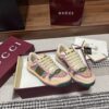 sy_no_D93030CE6CB268ADA3D82412332804EE_0 Gucci Screener GG Canvas & Beige Suede Sneaker with Pink Wash Accent
