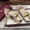 sy_no_D93030CE6CB268ADA3D82412332804EE_3 Gucci Screener GG Canvas & Beige Suede Sneaker with Pink Wash Accent