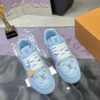 sy_no_D94CAD36664FB71D2E705C056257AC94_3 Louis Vuitton LV Trainer Maxi Sky Blue & Multicolor Monogram Sneakers