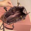 sy_no_D972056DE3977368AE2F0FE682AAA980_8 Chocolate Brown Archive-Inspired Drawstring Ruched Shoulder / Underarm Bag