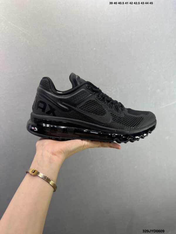 sy_no_D9A2E6F37C749C978EFE05356AF5BE10_0 Nike Air Max 2013 – Triple Black