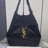 sy_no_DA0D74B2968D6EE78D6D886789893470_8 YSL Small Icare Woven Tote – Black & Gold