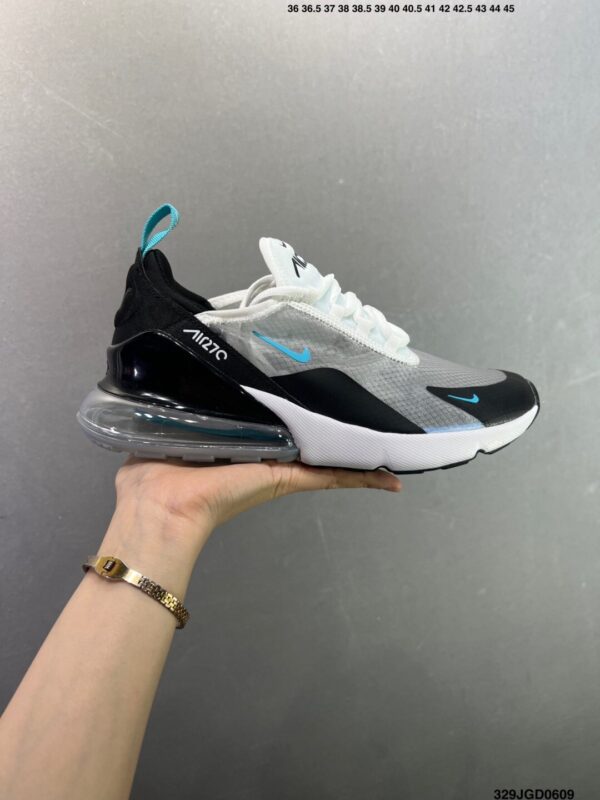sy_no_DA4BB97C7E2E4F315FAA4E747E7FCFC2_0 Nike Air Max 270 – Black / White / Grey / Lake Blue