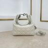 sy_no_DA9AA0BE714DAAAF6C6ED51013525501_0 Toujours Hobo Mini Bag – White Lambskin with Silver-Tone Hardware