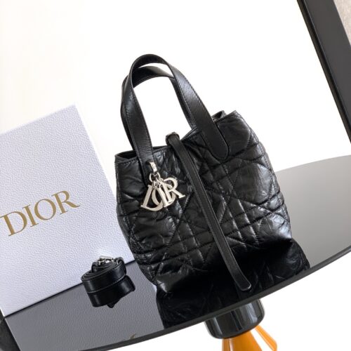 Dior Women's Toujours Oversized Cannage Calfskin Shoulder Bag