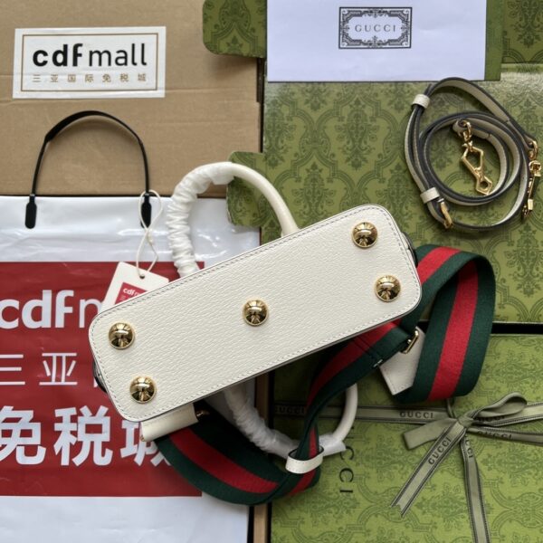 sy_no_DADF6F03F787C4B52C393DCCCEFE34F8_4 adidas x Gucci Horsebit 1955 Mini Handbag – White