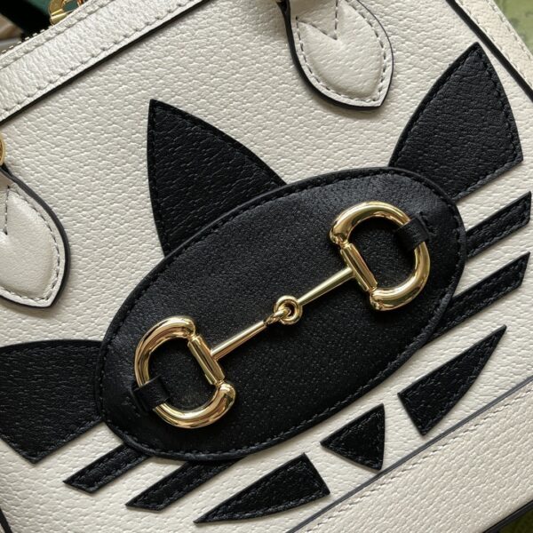 sy_no_DADF6F03F787C4B52C393DCCCEFE34F8_5 adidas x Gucci Horsebit 1955 Mini Handbag – White