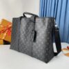 Louis Vuitton Weekend Tote Bag – Monogram Canvas & Taiga Leather