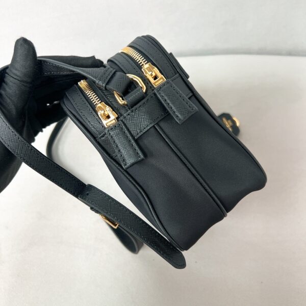 Prada Nylon Shoulder/Crossbody Bag with Leather Shoulder Strap