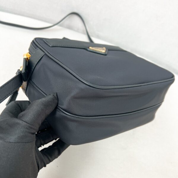 Prada Nylon Shoulder/Crossbody Bag with Leather Shoulder Strap