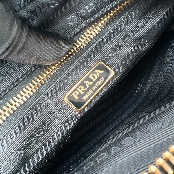 Prada Nylon Shoulder/Crossbody Bag with Leather Shoulder Strap