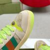 sy_no_DC1DD545DF32546B50FCCAE891FB394A_7 Gucci Screener Beige GG Canvas & Suede Sneaker with Neon Green Accents