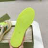 sy_no_DC1DD545DF32546B50FCCAE891FB394A_8 Gucci Screener Beige GG Canvas & Suede Sneaker with Neon Green Accents