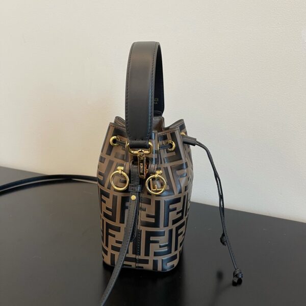 sy_no_DCA6508AF9B1CE1EB5A08E359F9457F4_6 Fendi Montresor Mini Bucket Bag – Brown & Black