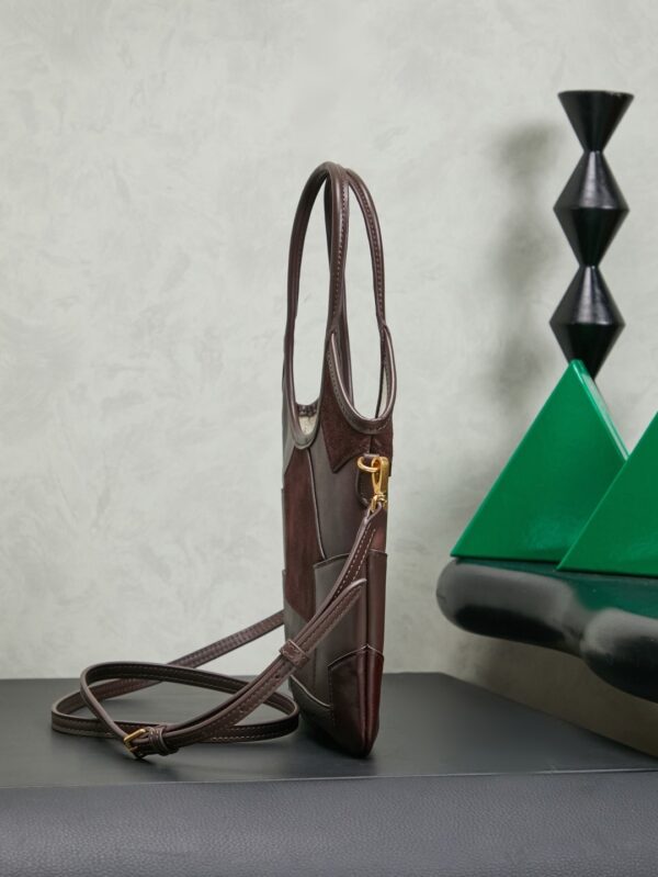 sy_no_DCAA339681ED9A31CFB625E1096E1D56_2 Miu Miu Spring/Summer Mixed-Material Mini Tote Bag – Briarwood color.