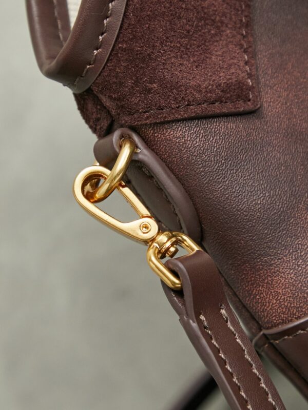 sy_no_DCAA339681ED9A31CFB625E1096E1D56_7 Miu Miu Spring/Summer Mixed-Material Mini Tote Bag – Briarwood color.
