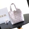Dior Women's Toujours Oversized Cannage Calfskin Shoulder Bag