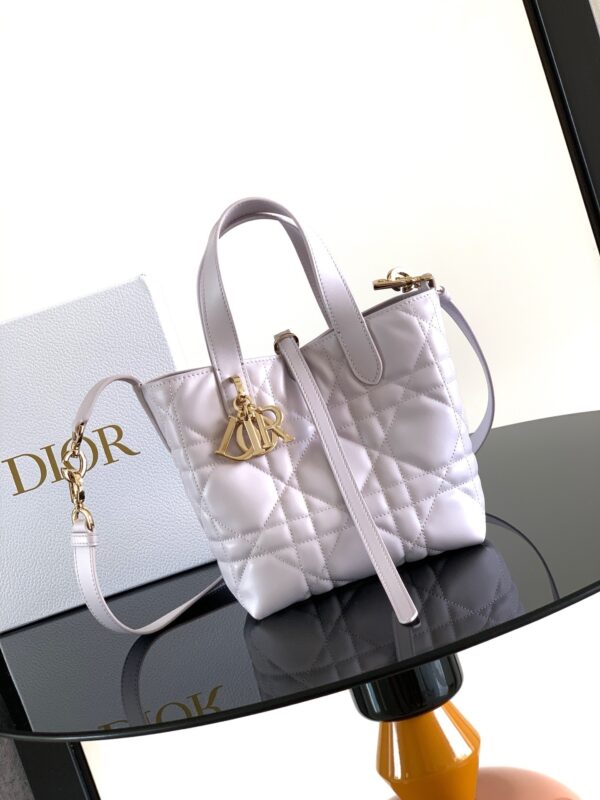 Dior Women's Toujours Oversized Cannage Calfskin Shoulder Bag