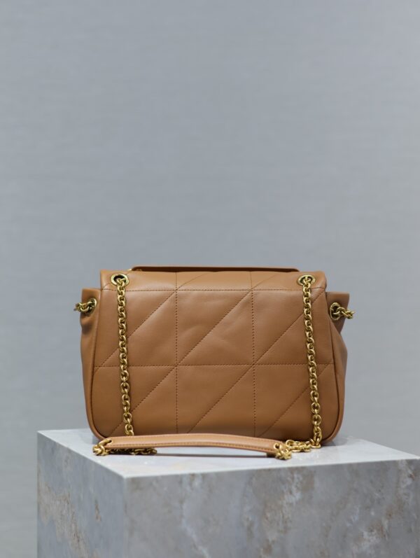 sy_no_DD3785BBA94F3854EA90AD117002D262_5 YSL Jamie Small Shoulder Bag – Brown Lambskin