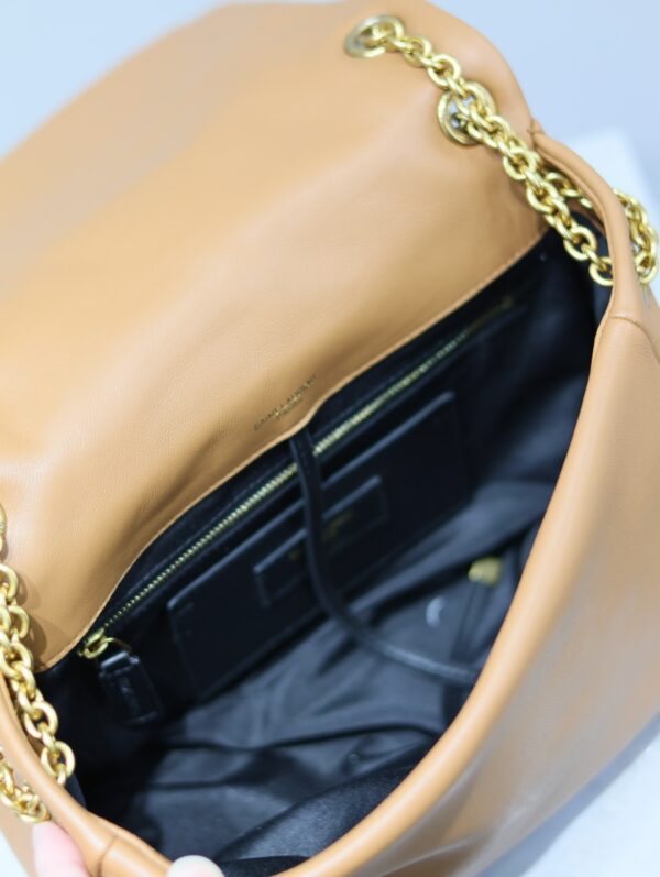 sy_no_DD3785BBA94F3854EA90AD117002D262_8 YSL Jamie Small Shoulder Bag – Brown Lambskin