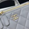 sy_no_DD5BC9ED40647F23C981098AA84878C7_4 Chanel Vanity Case with Handle – Quilted Lambskin Chain Bag (Grey)