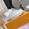 sy_no_DE0630A9F024D7001E9925B88BA62CDA_2 Louis Vuitton LV Trainer White Rainbow Monogram & Grey Retro Sneakers