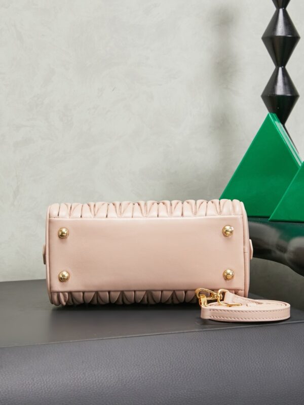 sy_no_DF6D7A0242DD2FFF27A2C7F93076F5E9_3 Miu Miu Mini Pleated Lambskin Bowling Bag (Handheld/Shoulder/Crossbody)
