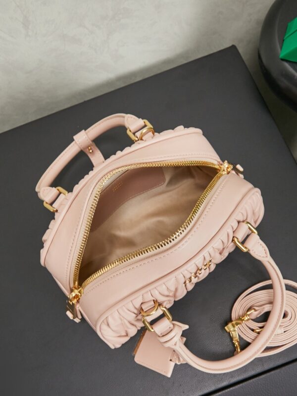 sy_no_DF6D7A0242DD2FFF27A2C7F93076F5E9_4 Miu Miu Mini Pleated Lambskin Bowling Bag (Handheld/Shoulder/Crossbody)