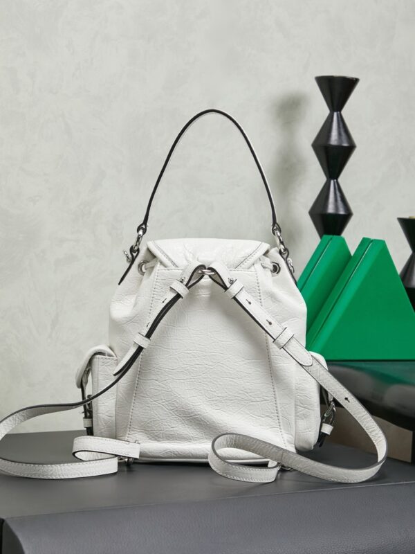 sy_no_DF75F3F66EEC35E4576DEB1BEE16ABEE_1 Miu Miu Medium Calfskin Backpack/Crossbody/Handbag with Crackled Finish