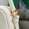 sy_no_DF936B28FC38E66F2B27DD806955A154_7 Chalk White Smooth Leather Rectangular Underarm Camera Bag