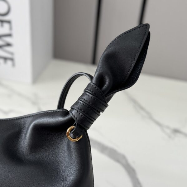 sy_no_E01024624672216773B5A27EB8708D33_6 Loewe Mini Scarf Bag – Smooth Calfskin Leather (Black)