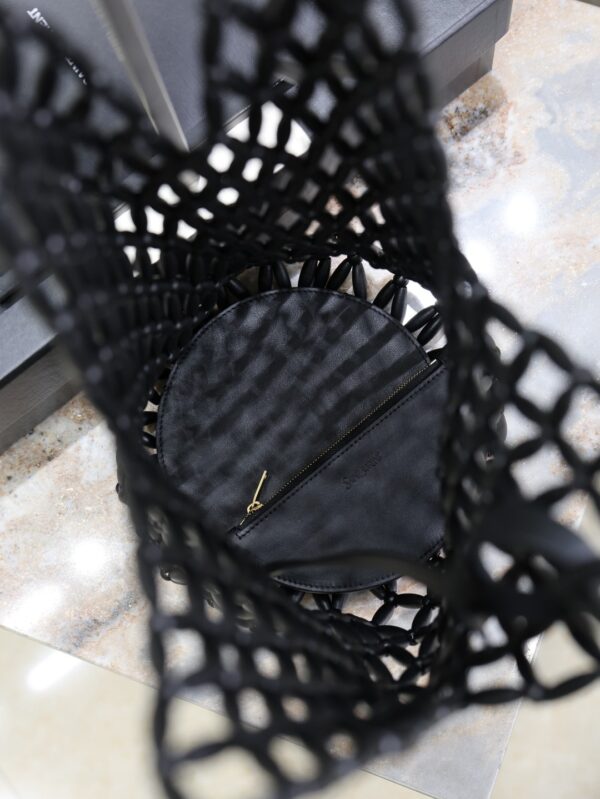 sy_no_E0C24120578A8C143D05A399520908C4_4 YSL Bucket Sule Handwoven Bag – Black