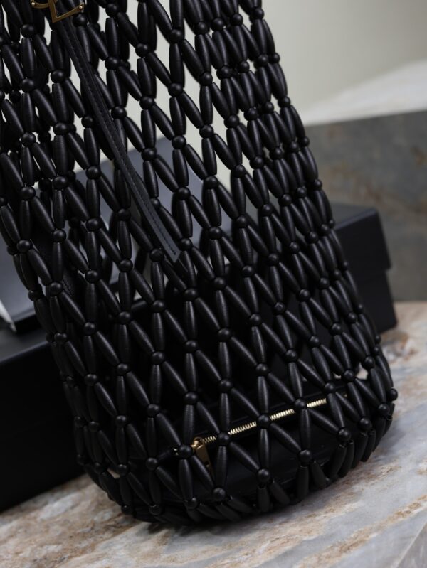 sy_no_E0C24120578A8C143D05A399520908C4_7 YSL Bucket Sule Handwoven Bag – Black