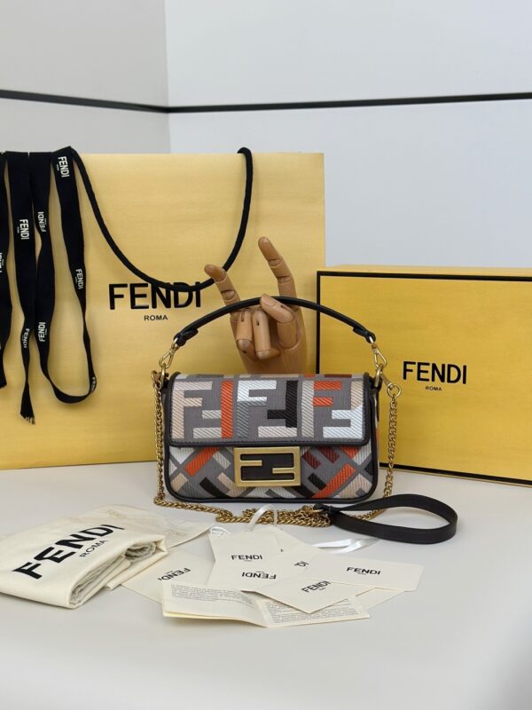 sy_no_E13CF05EFC867E1A99AC02FF3947823D_0 Fendi Baguette Handbag – Double-F Embroidered Canvas