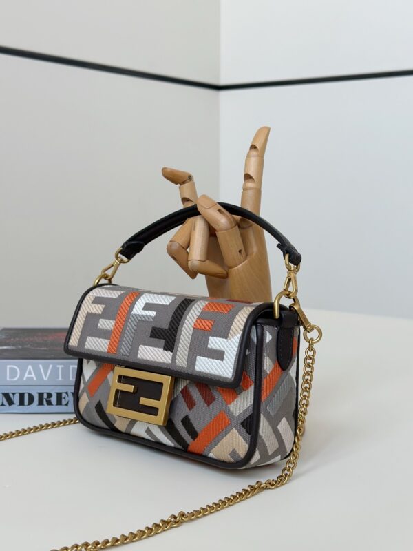 sy_no_E13CF05EFC867E1A99AC02FF3947823D_2 Fendi Baguette Handbag – Double-F Embroidered Canvas