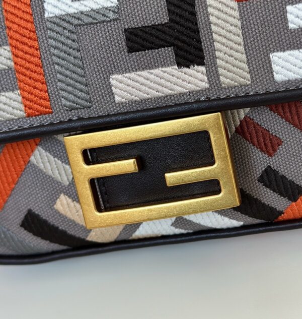 sy_no_E13CF05EFC867E1A99AC02FF3947823D_5 Fendi Baguette Handbag – Double-F Embroidered Canvas