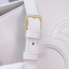 sy_no_E18000FCDB4204454912B31C30BBFF80_6 Cuir Triomphe Bucket Bag – White