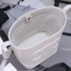 sy_no_E18000FCDB4204454912B31C30BBFF80_8 Cuir Triomphe Bucket Bag – White