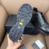 sy_no_E195AFA611CC3D538FC5EA334C79C1E0_7 Black Textured Leather Vibram® Lug-Sole Slip-On Sneakers