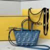 sy_no_E1A7C6FCF1E125B4C401696FDFF8B8E3_0 Fendi Mini Roll Bag – Blue Denim Jacquard