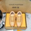 sy_no_E2C1CA1A4BB265D22FEB12197FF76D8C_1 Louis Vuitton Tan Vachetta Leather Retro Runner Sneakers