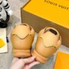 sy_no_E2C1CA1A4BB265D22FEB12197FF76D8C_2 Louis Vuitton Tan Vachetta Leather Retro Runner Sneakers