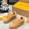 sy_no_E2C1CA1A4BB265D22FEB12197FF76D8C_6 Louis Vuitton Tan Vachetta Leather Retro Runner Sneakers