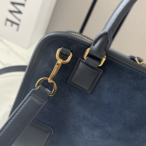sy_no_E2F8DA8F8377ACD4766715DEE38E56CA_4 Loewe Small Amazona 180 Bag – Suede Calfskin Leather