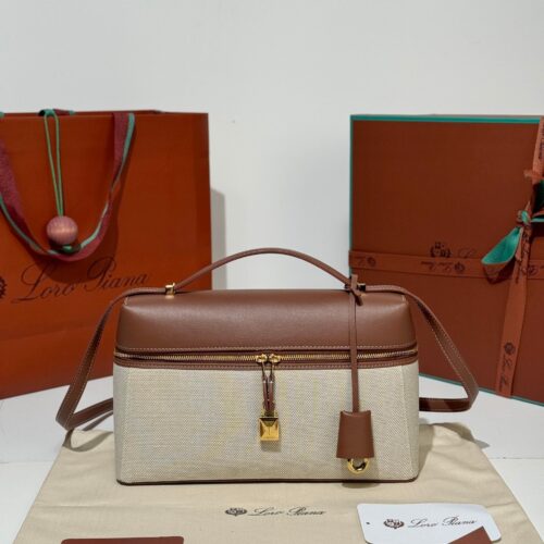 Loro Piana Extra Bag L27 Shoulder Bag – Saddle Leather