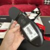 Black Patent & Suede Mary Jane Low-Heel Shoes