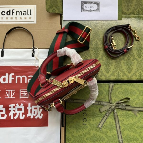 adidas x Gucci Horsebit 1955 Mini Shell Bag
