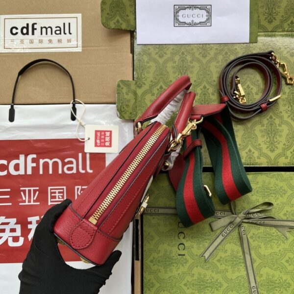 adidas x Gucci Horsebit 1955 Mini Shell Bag