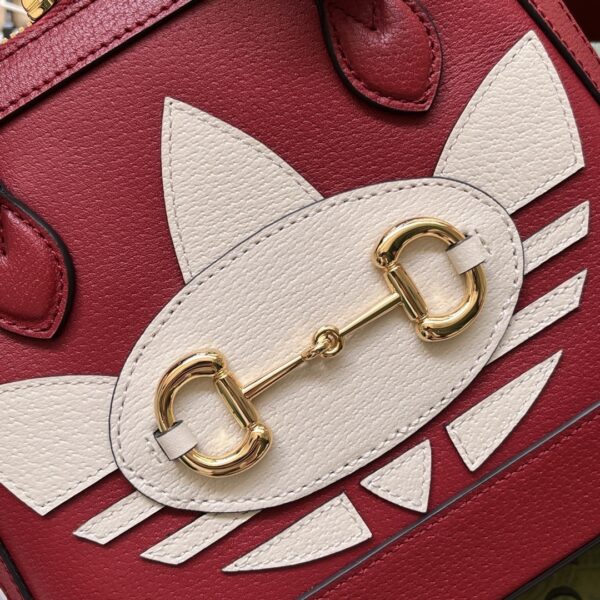 adidas x Gucci Horsebit 1955 Mini Shell Bag
